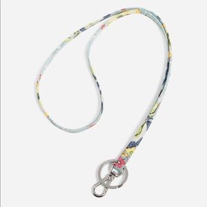 Vera Bradley NWT Floating Garden Signature Ring & ID Clip Lanyard
